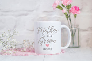 Mother Of The Groom Mug - Personalised Mug - Wedding Day Gift - Mum Wedding Gift - Wedding Mug