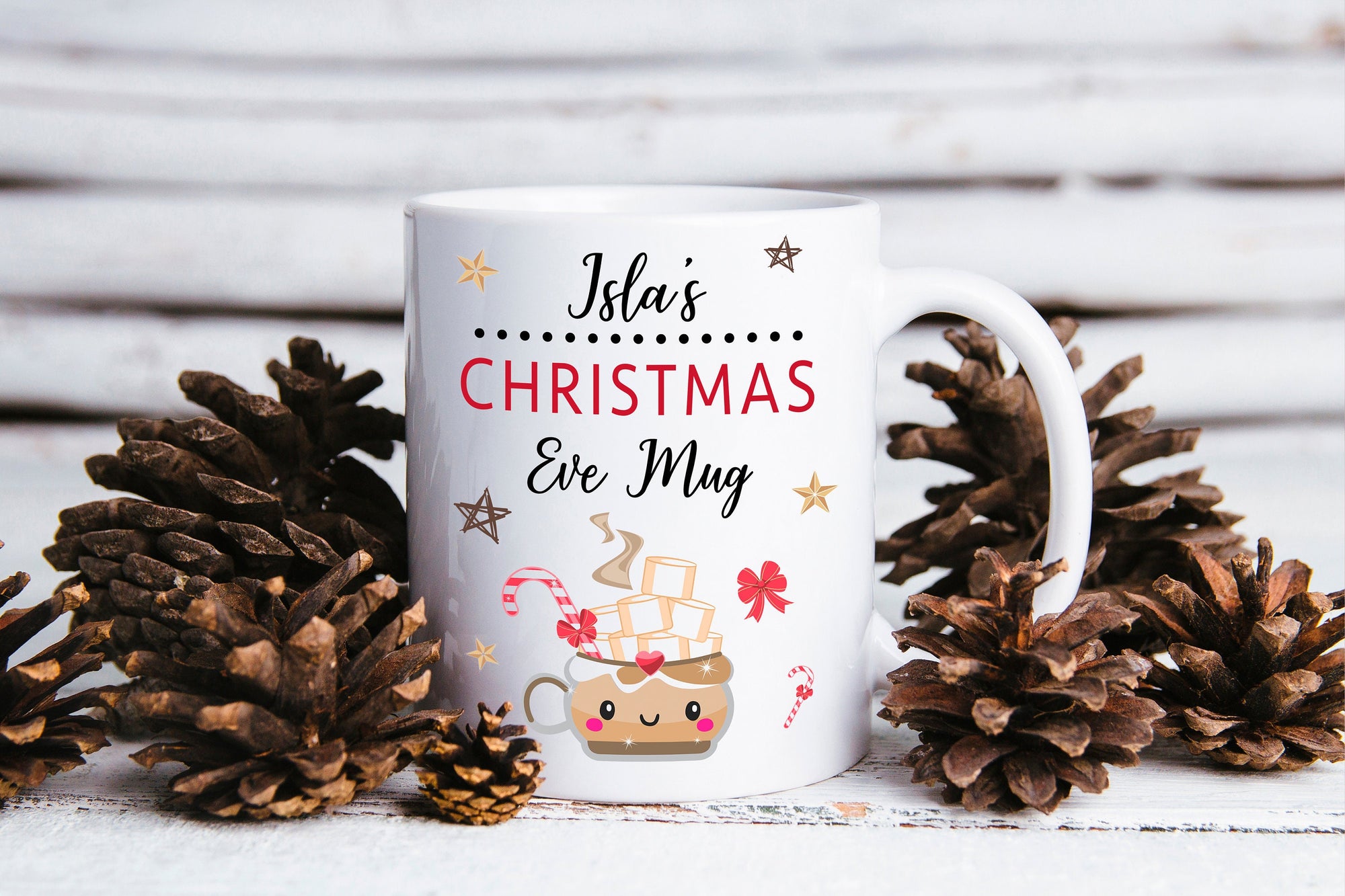 Personalised Christmas Eve Mug - Christmas Eve Box - Kids Christmas Mug