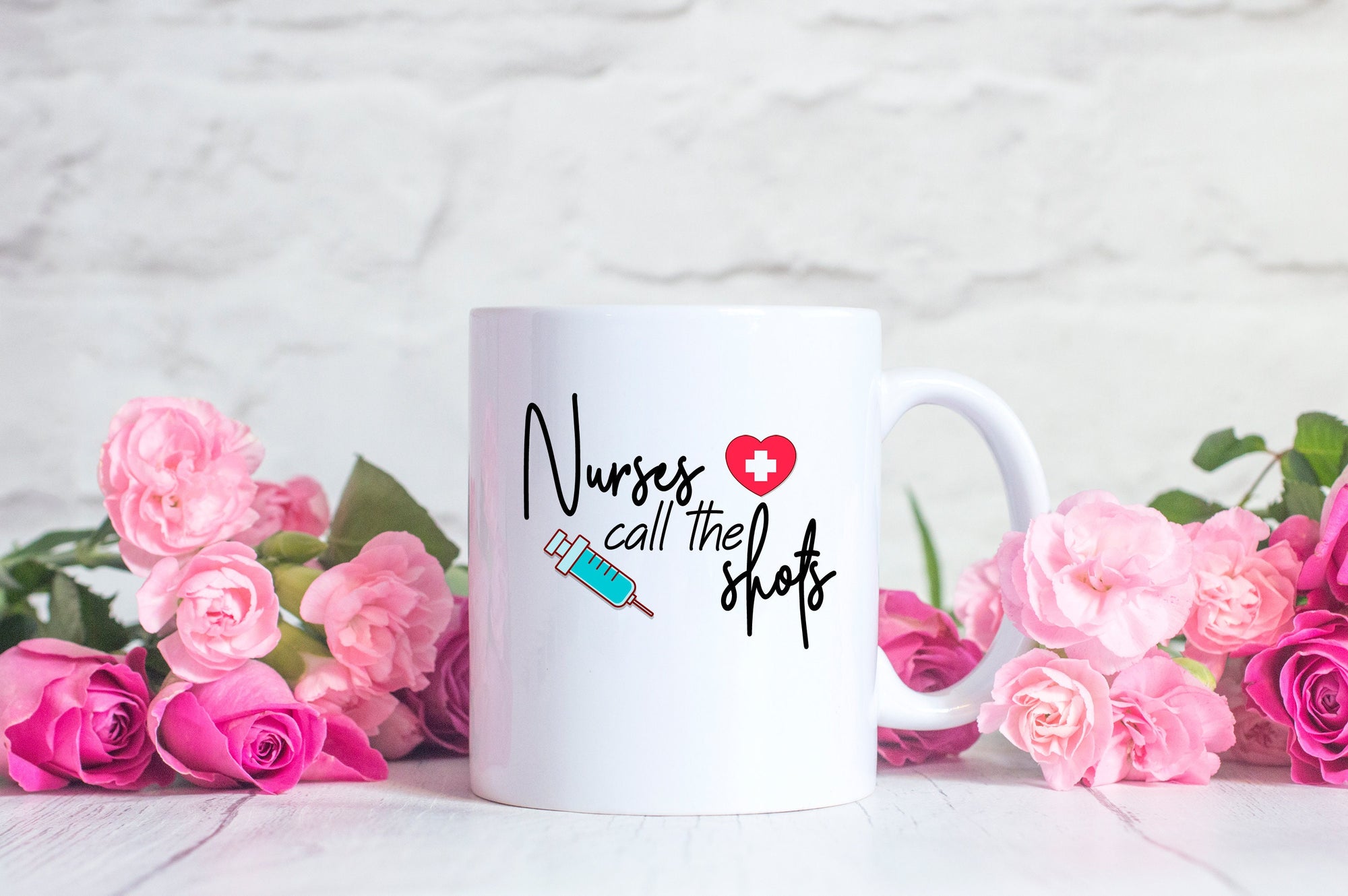 Nurses Call The Shots Mug - Graduation Gift - Nurse Gift - Nurse Mug - Nursing Student