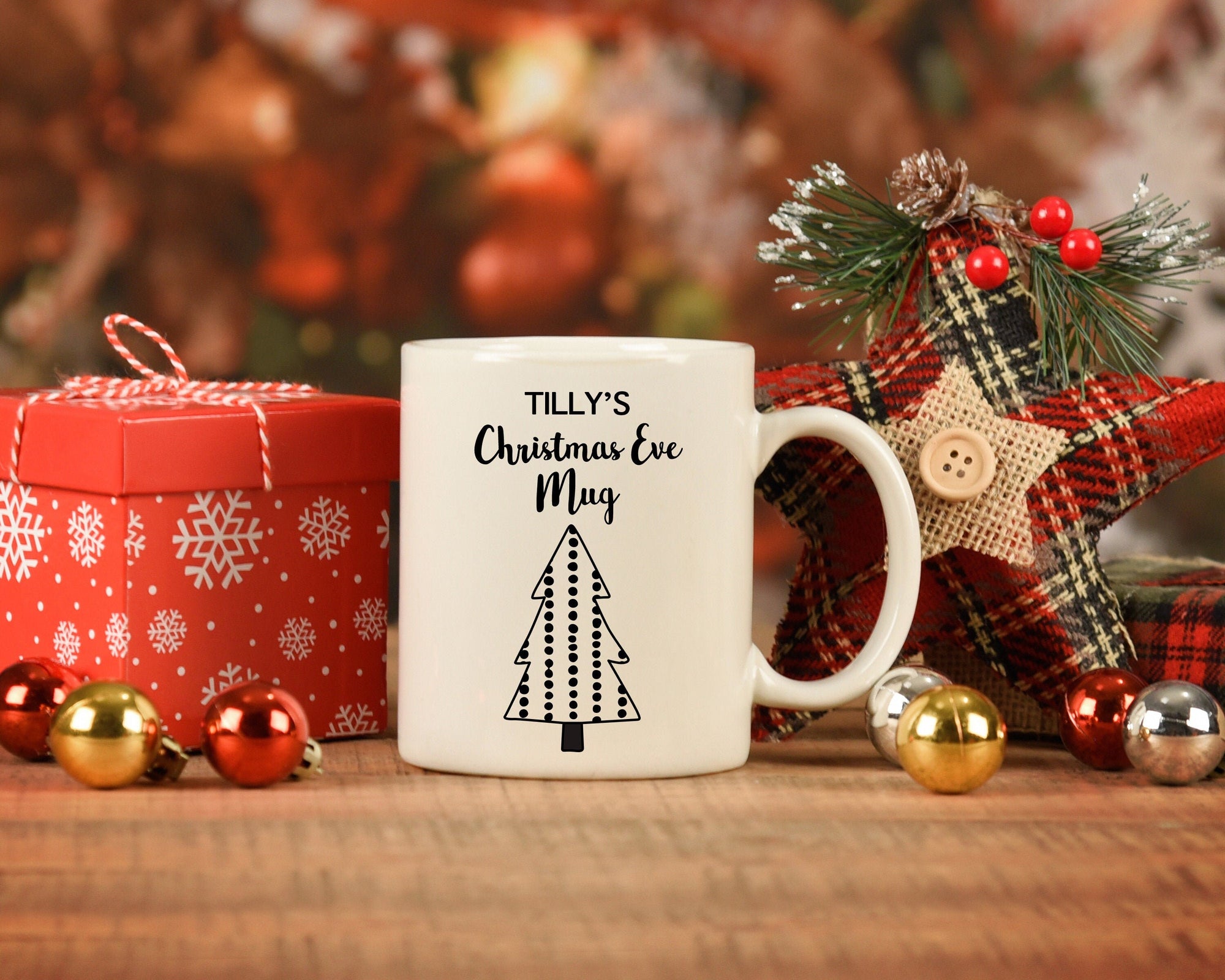 Personalised Christmas Eve Mug - Christmas Eve Box - Kids Christmas Mug