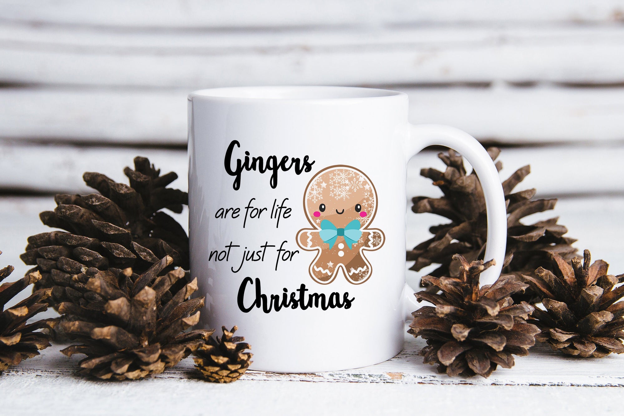 Gingers Christmas Mug - Gingerbread - Secret Santa