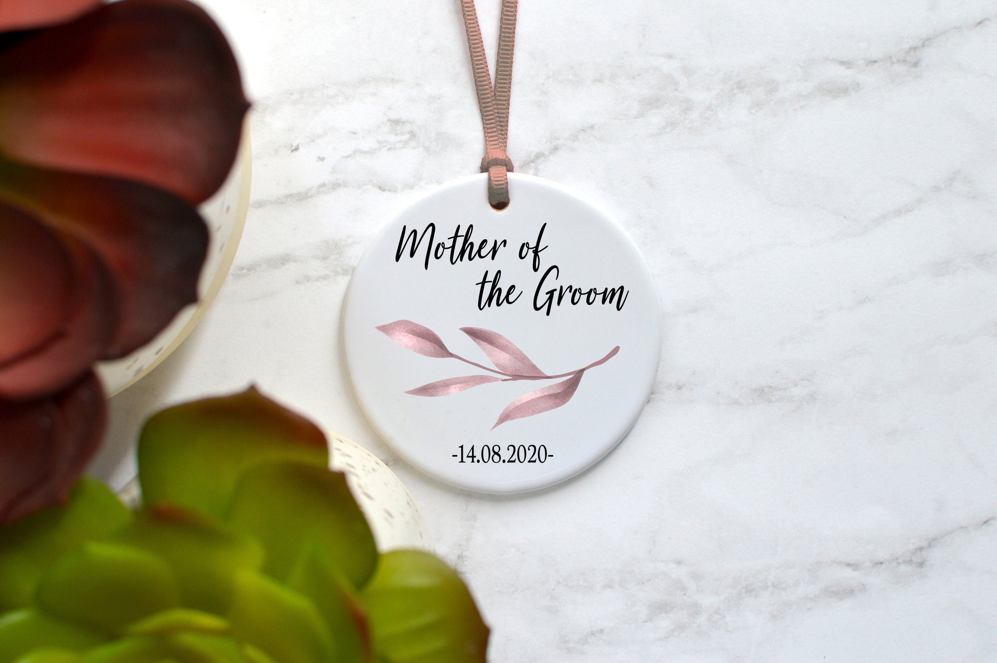 Mother Of The Groom Ceramic - Ceramic Decoration - Wedding Gift - Wedding Keepsake