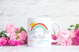 Personalised Thank You Teacher Mug - Teacher Gift - End Of Term Gift