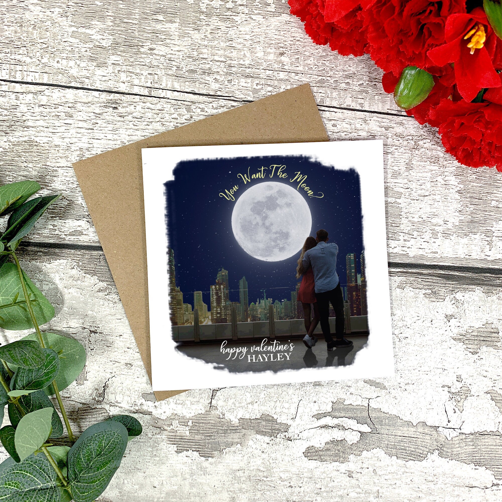 Personalised Valentine's Day Card - Valentine's Day - Couple Card - Husband Card - Wife Card - Boyfriend Card