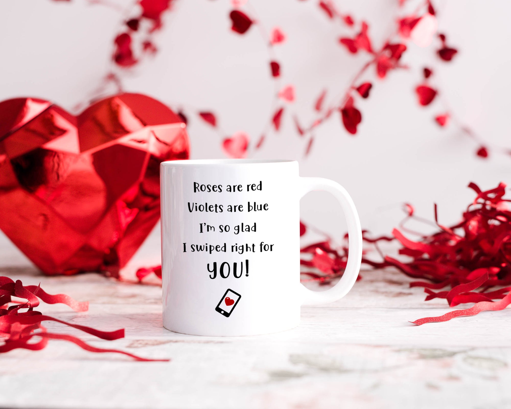 Valentine's Mug - Valentine's Day - Anniversary Gift - Couple Gift