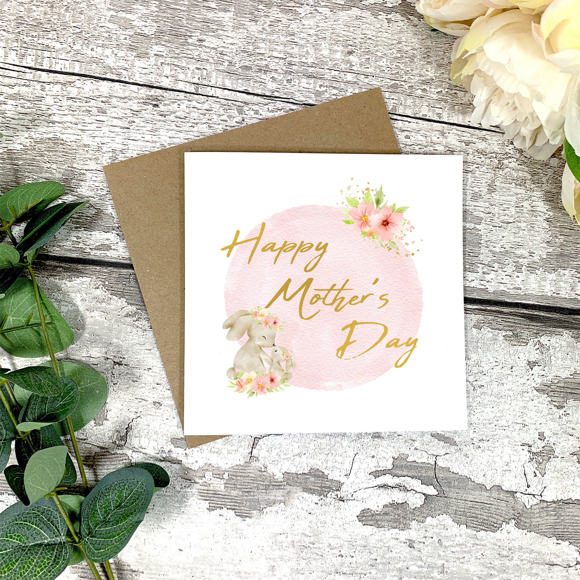 Happy Mother's Day Card - Mum Card - Watercolour Mother's Day Card - Mom Greeting Card - First Time Mom