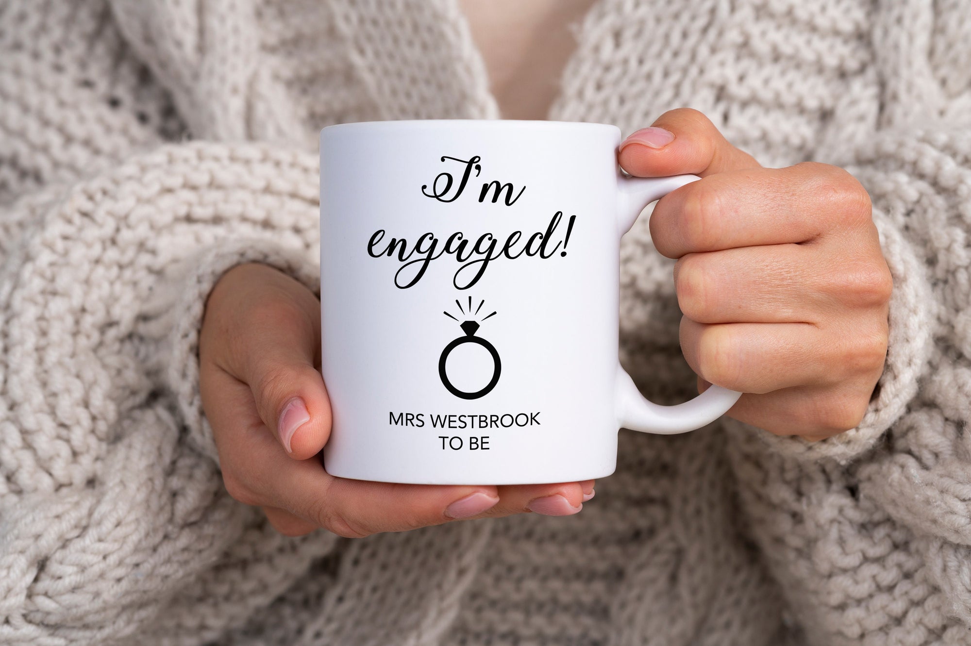 I'm Engaged Mug - Engagement Gift - Engagement Mug - Bride To Be - Newly Engaged