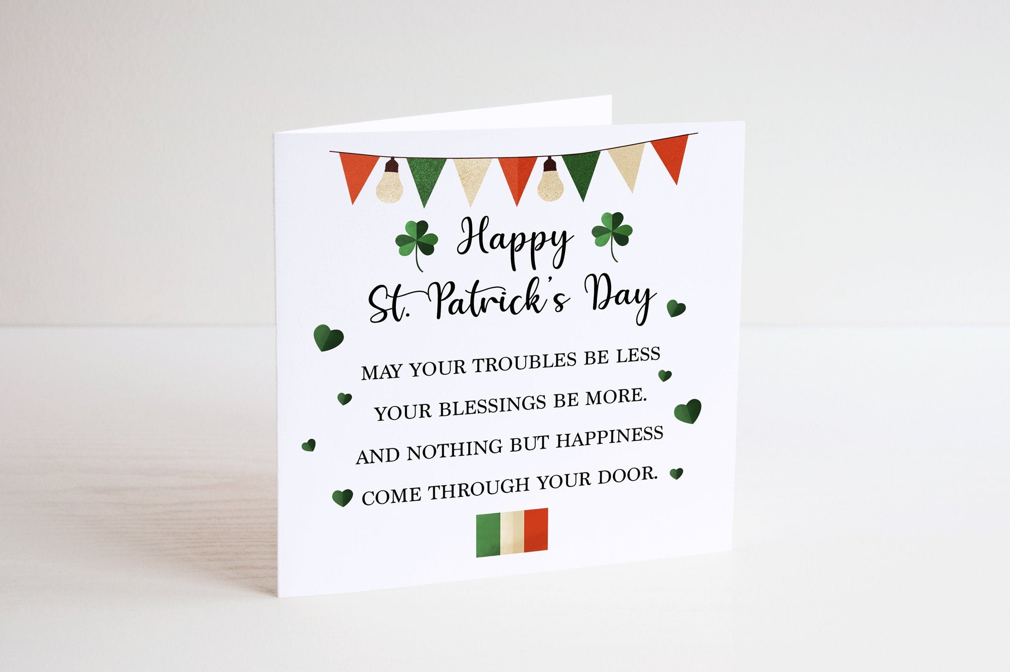 St Patrick's Day Card - Happy St Patricks Day - 17th March - St Patricks