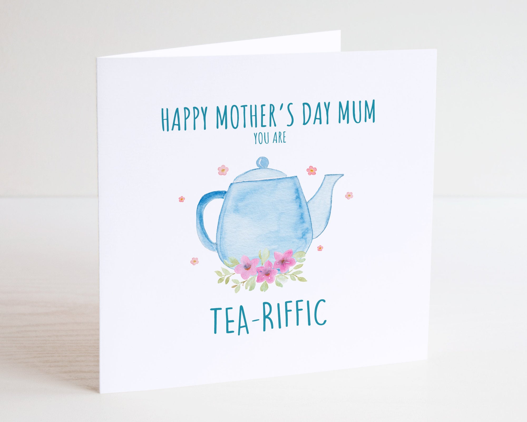 Happy Mother's Day Personalised Card - Mummy Card - Watercolour Mother's Day Card - Mum Greeting Card - First Mothers Day