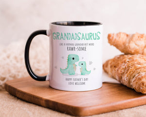 Father's Day Dinosaur Mug - Father's Day Mug - Father's Day Gift - Daddy Gift - Daddy Mug - Daddysaurus