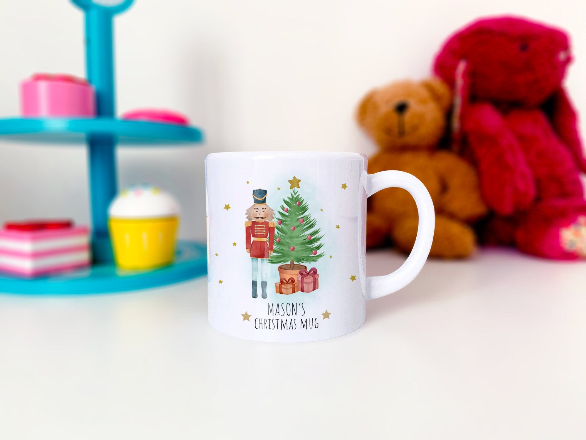 Personalised Children's Christmas Nutcracker Mug - Christmas Mug - Christmas Eve Box - Hot Chocolate Mug - Kids Mug