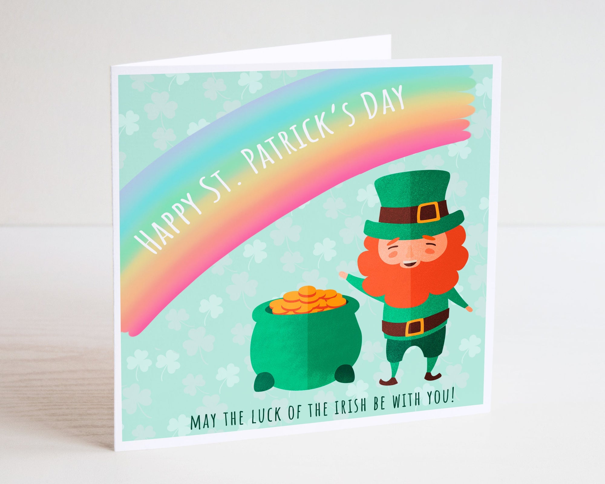 St Patrick's Day Card - Happy St Patricks Day - 17th March - St Patricks