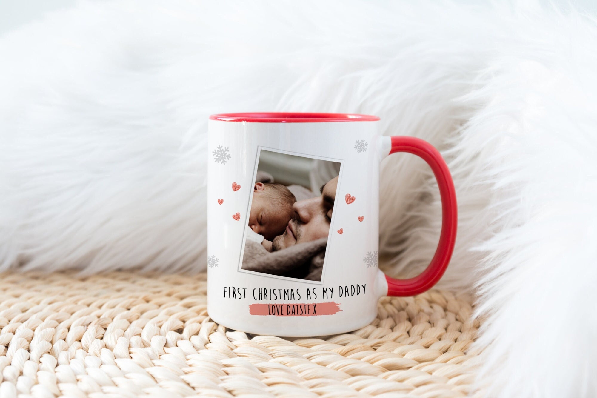 First Christmas As Parent Mug - Daddy Christmas Mug - Mummy Christmas Mug - Daddy Christmas Gift - New Parent - New Baby Mug