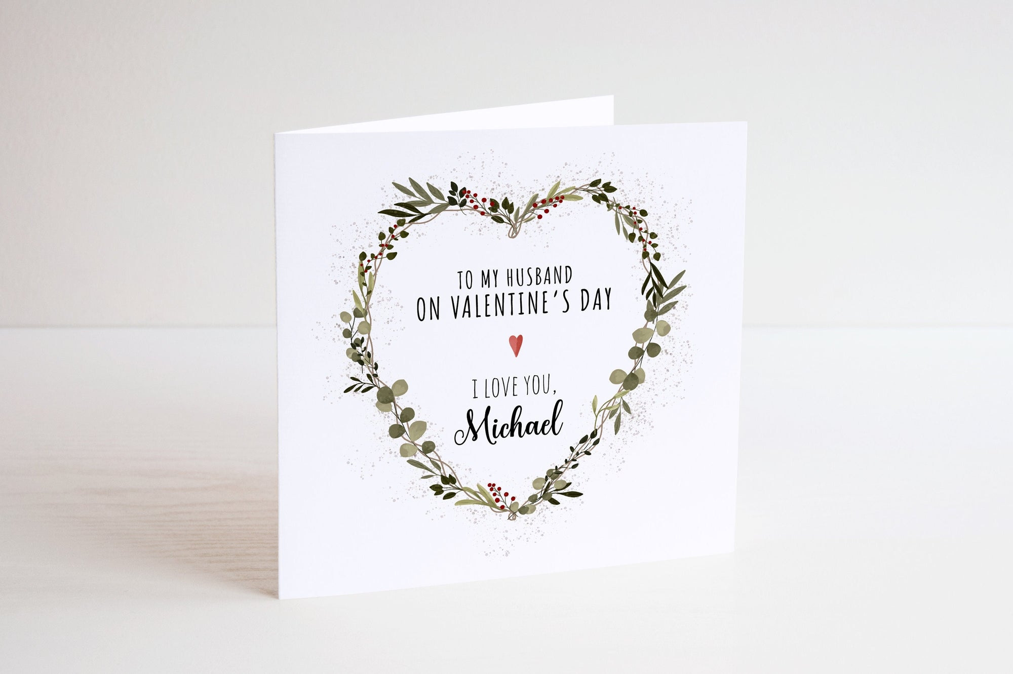 Personalised Valentines Card - Valentine's Day - Couple Card - Husband Card - Wife Card - For Him - For Her