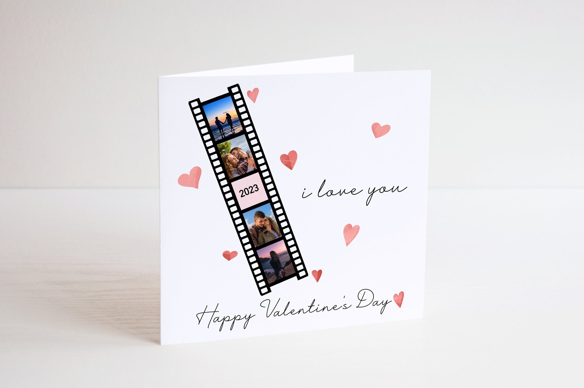 Personalised Valentines Photo Card - Husband Card - Wife Card - Valentines Day