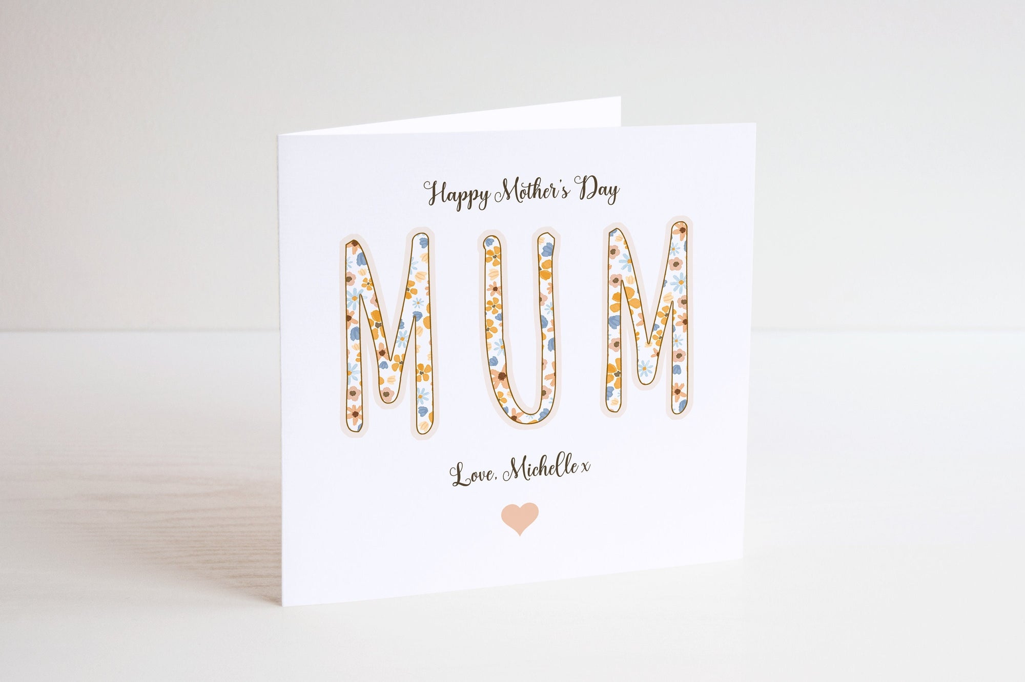 Happy Mother's Day Card - Mum Card - Watercolour Mother's Day Card