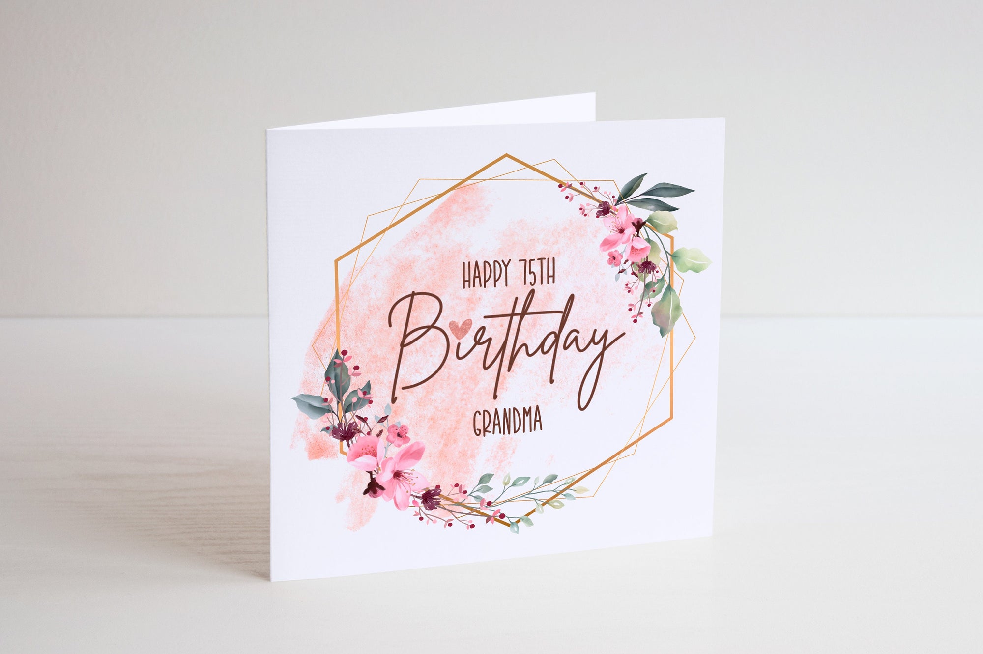 Personalised Birthday Card - 70th Birthday Card - 60th Birthday - Nan Birthday - Grandma Birthday - Friend Birthday Card