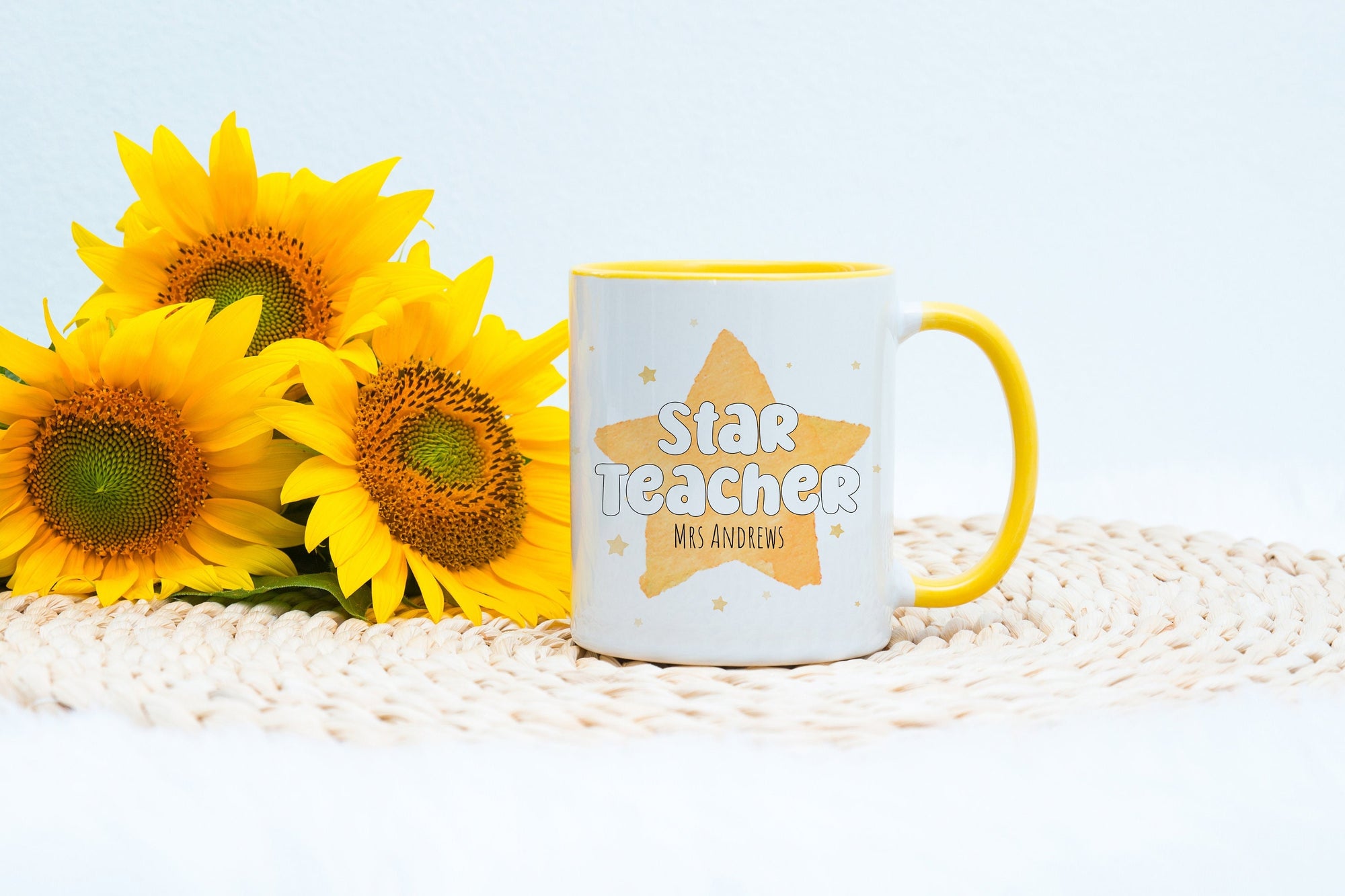 Star Teacher Personalised Teacher Mug - Teacher Gift - End Of Term Gift