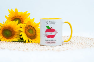 Personalised Thank You Teacher Mug - Teacher Gift - End Of Term Gift