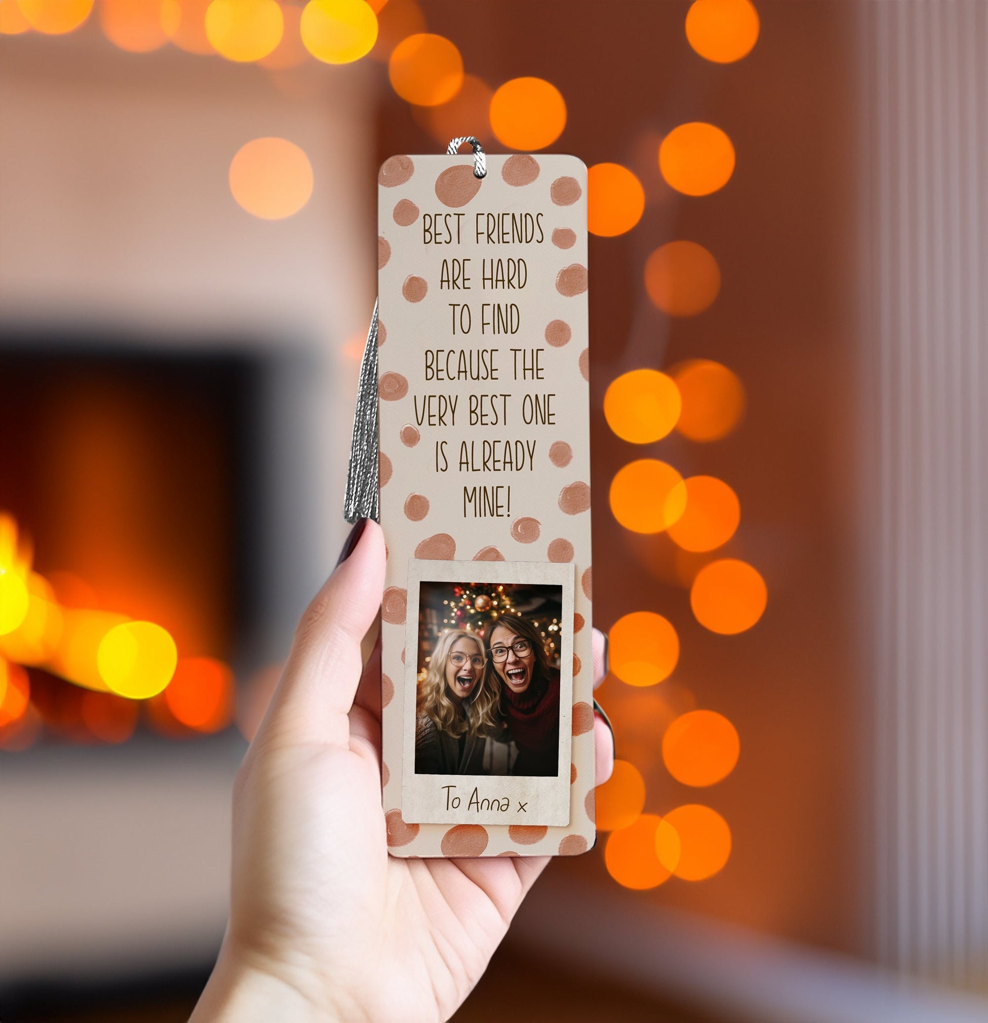 Bestie Photo Bookmark - Personalised Bookmark - Gift for Her - Best Friend Gift