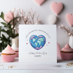 Personalised Valentines Card - Valentine's Day - Couple Card - Husband Card - Wife Card - For Him - For Her