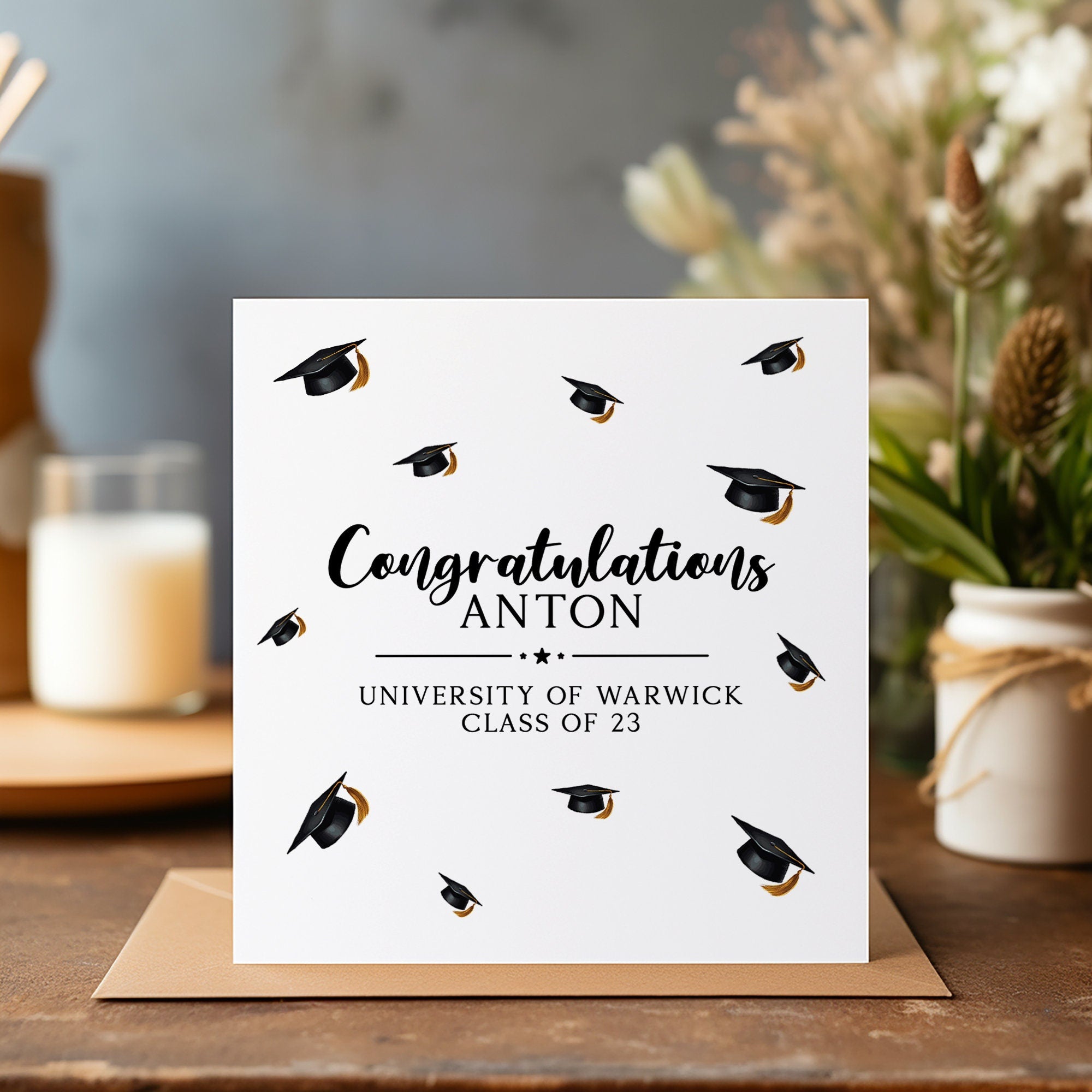 Personalised Graduation Card - Graduated Card - Celebration Card - C119