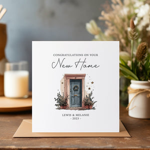 Personalised New Home Card - New Home Gift - Congratulations On Your New Home - C121