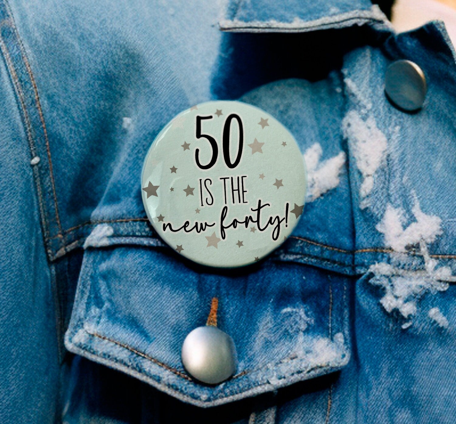 Birthday Age Badge - 50th Birthday