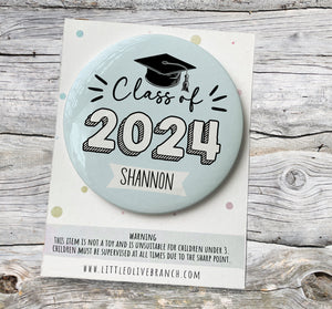 Graduation Badge - I Graduated Badge - Celebration Badge - Congratulations Badge