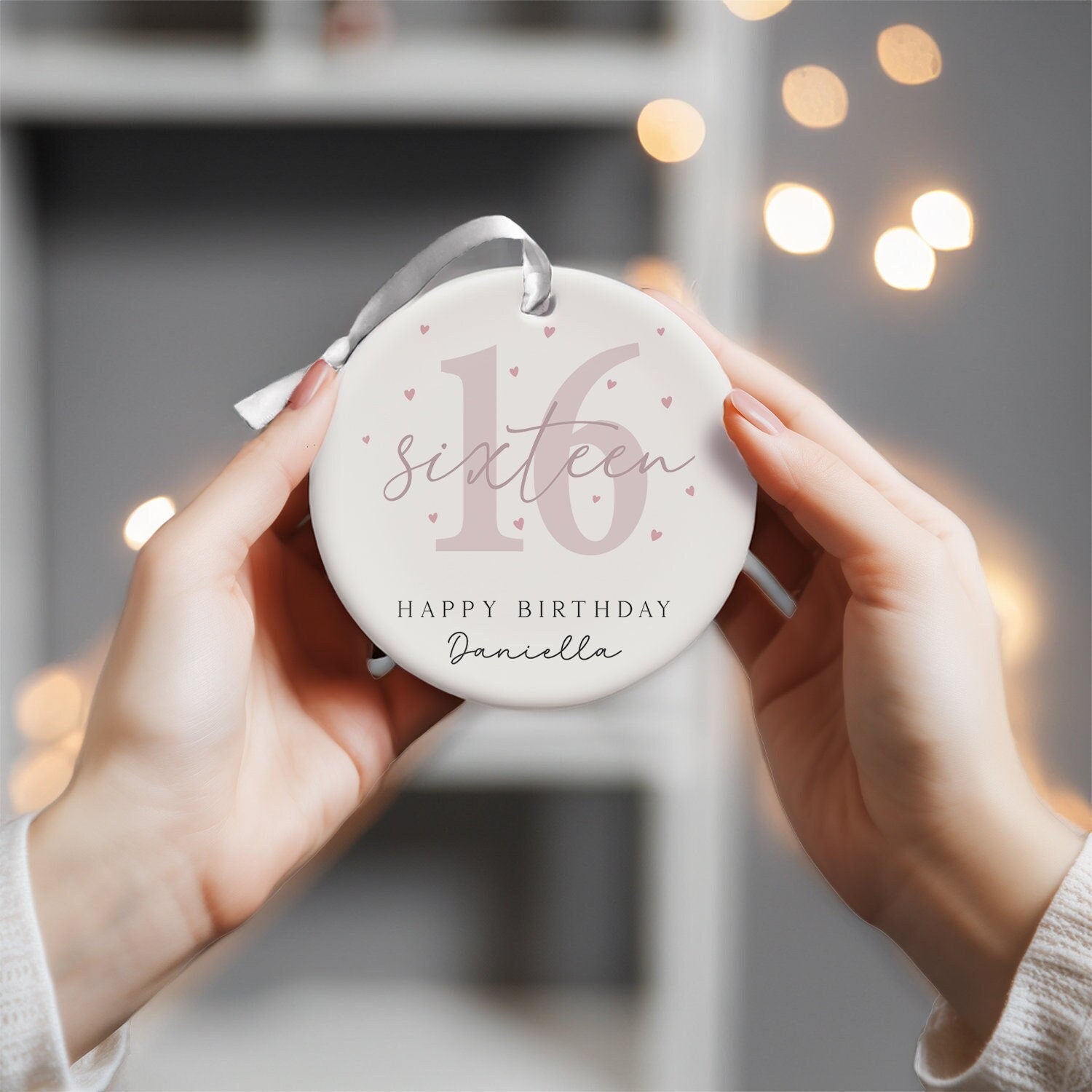 Personalised Birthday Ceramic Decoration - Personalised Keepsake