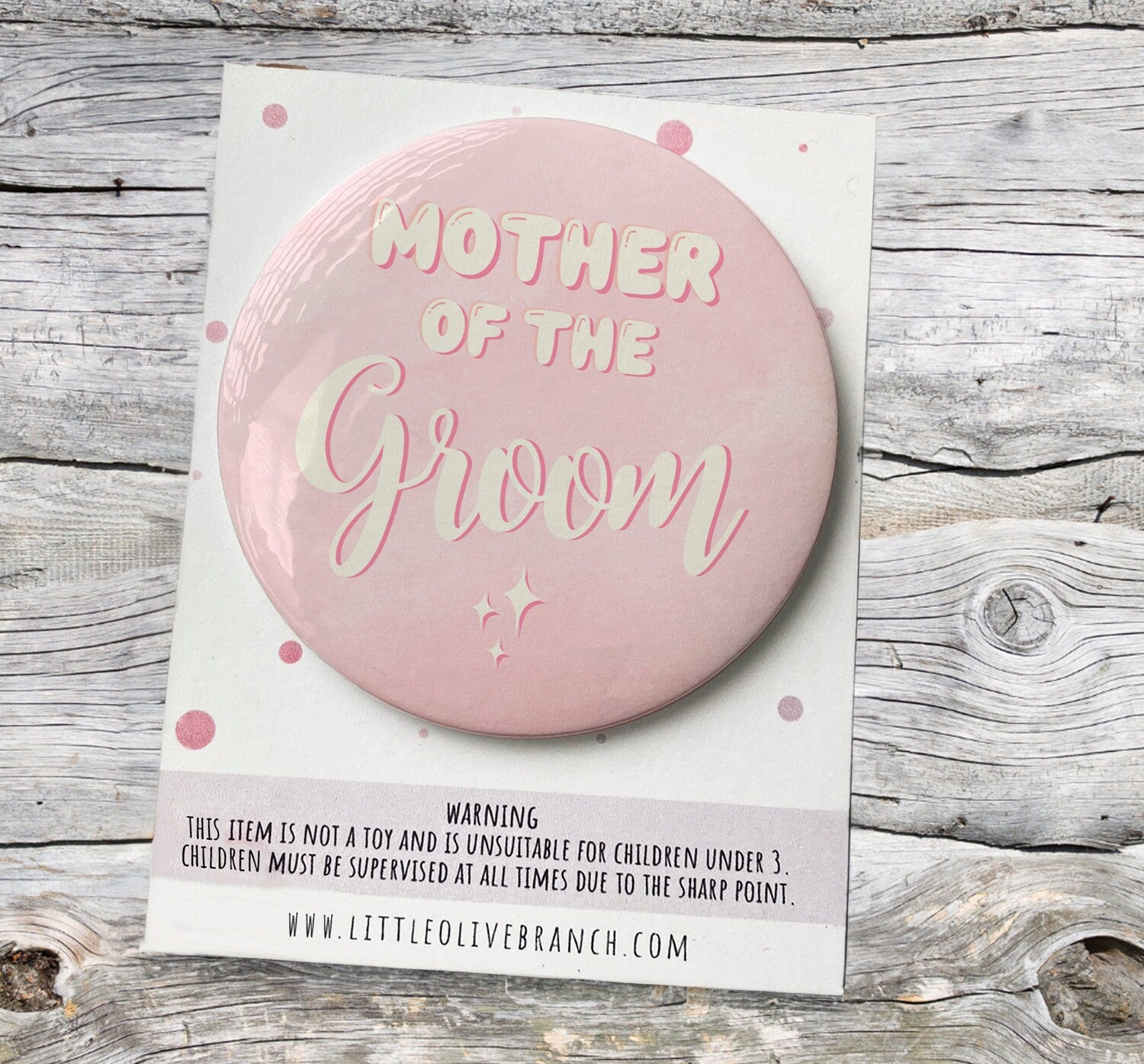 Personalised Mother Of The Bride Badge - Mother Of The Groom Badge - Wedding Role Badge - Hen Party Badge - B1243