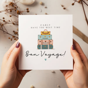 Bon Voyage Card - Travelling Card - Have The Best Time Card - Safe Travelling - Gap Year - C1260