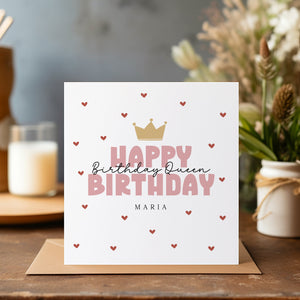 Personalised Birthday Card - Birthday Card For Her - Friend Birthday - C1660