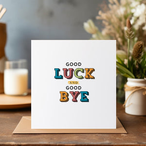 Good Luck Leaving Card - New Chapter - Promotion Card - Proud Of You - New Job - C1698